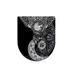Spiritual Owl With Sun And Moon Print Toilet Lid Cover
