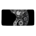 Spiritual Owl With Sun And Moon Print Towel