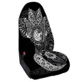 Spiritual Owl With Sun And Moon Print Waterproof Car Seat Cover