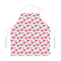 Splash Wine Pattern Print Adjustable Apron