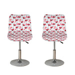 Splash Wine Pattern Print Bar Stool Covers