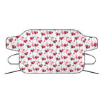 Splash Wine Pattern Print Car Windshield Snow Cover