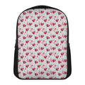 Splash Wine Pattern Print Casual Backpack