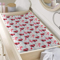 Splash Wine Pattern Print Changing Pad Cover