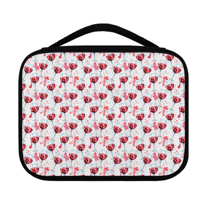 Splash Wine Pattern Print Classic Bible Case