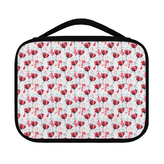 Splash Wine Pattern Print Classic Bible Case