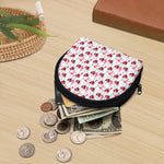 Splash Wine Pattern Print Coin Purse