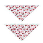 Splash Wine Pattern Print Dog Bandana