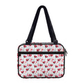 Splash Wine Pattern Print Double Strap Bible Bag
