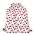 Splash Wine Pattern Print Drawstring Bag