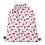 Splash Wine Pattern Print Drawstring Bag