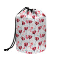 Splash Wine Pattern Print Drawstring Makeup Bag