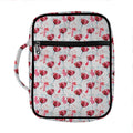 Splash Wine Pattern Print Front Pocket Bible Bag