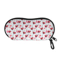 Splash Wine Pattern Print Glasses Case