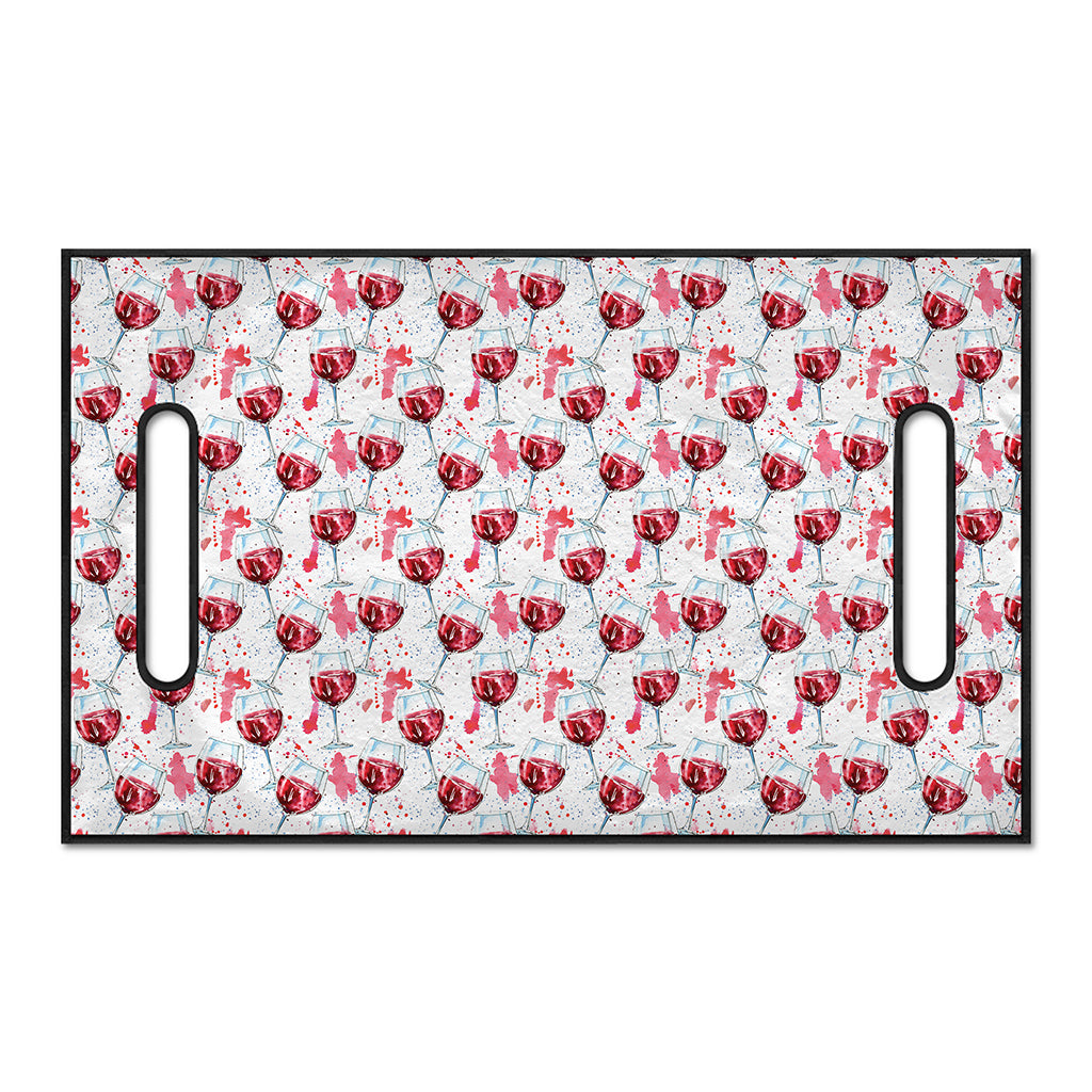 Splash Wine Pattern Print Golf Cart Seat Cover