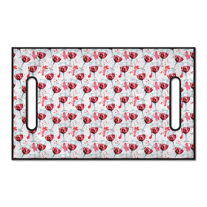 Splash Wine Pattern Print Golf Cart Seat Cover