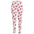 Splash Wine Pattern Print High-Waisted Pocket Leggings