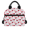 Splash Wine Pattern Print Insulated Lunch Bag