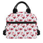 Splash Wine Pattern Print Insulated Lunch Bag