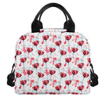 Splash Wine Pattern Print Insulated Lunch Bag