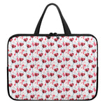 Splash Wine Pattern Print Laptop Sleeve With Handle