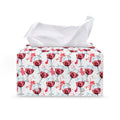 Splash Wine Pattern Print Leather Tissue Box Cover