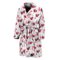 Splash Wine Pattern Print Men's Bathrobe