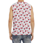 Splash Wine Pattern Print Men's Fitness Tank Top