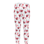 Splash Wine Pattern Print Men's leggings