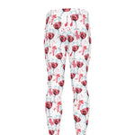 Splash Wine Pattern Print Men's leggings