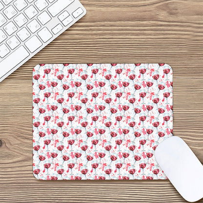 Splash Wine Pattern Print Mouse Pad
