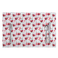 Splash Wine Pattern Print Placemat
