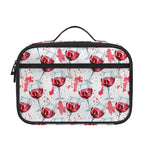 Splash Wine Pattern Print Portable Lunch Bag