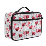 Splash Wine Pattern Print Portable Lunch Bag
