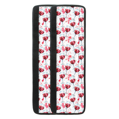 Splash Wine Pattern Print Refrigerator Handle Covers