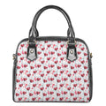 Splash Wine Pattern Print Shoulder Handbag