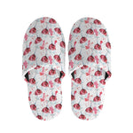 Splash Wine Pattern Print Slippers