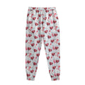 Splash Wine Pattern Print Sweatpants
