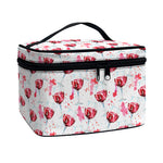 Splash Wine Pattern Print Travel Makeup Bag