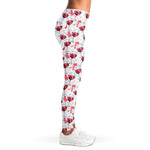 Splash Wine Pattern Print Women's Leggings