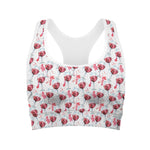 Splash Wine Pattern Print Women's Sports Bra