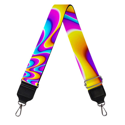 Splashing Colors Moving Optical Illusion Bag Strap
