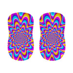 Splashing Colors Moving Optical Illusion Bar Stool Covers