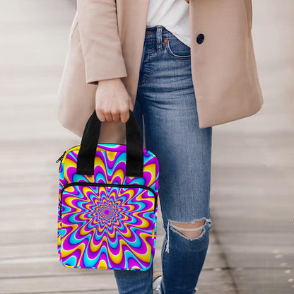 Splashing Colors Moving Optical Illusion Bible Tote Bag