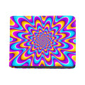 Splashing Colors Moving Optical Illusion Bifold Wallet