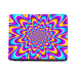 Splashing Colors Moving Optical Illusion Bifold Wallet