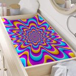 Splashing Colors Moving Optical Illusion Changing Pad Cover
