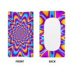 Splashing Colors Moving Optical Illusion Changing Pad Cover