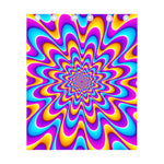 Splashing Colors Moving Optical Illusion Curtain