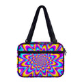Splashing Colors Moving Optical Illusion Double Strap Bible Bag